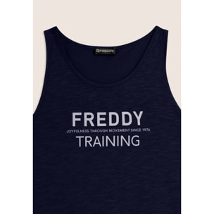 Canotta “FREDDY TRAINING” in Jersey Fiammato