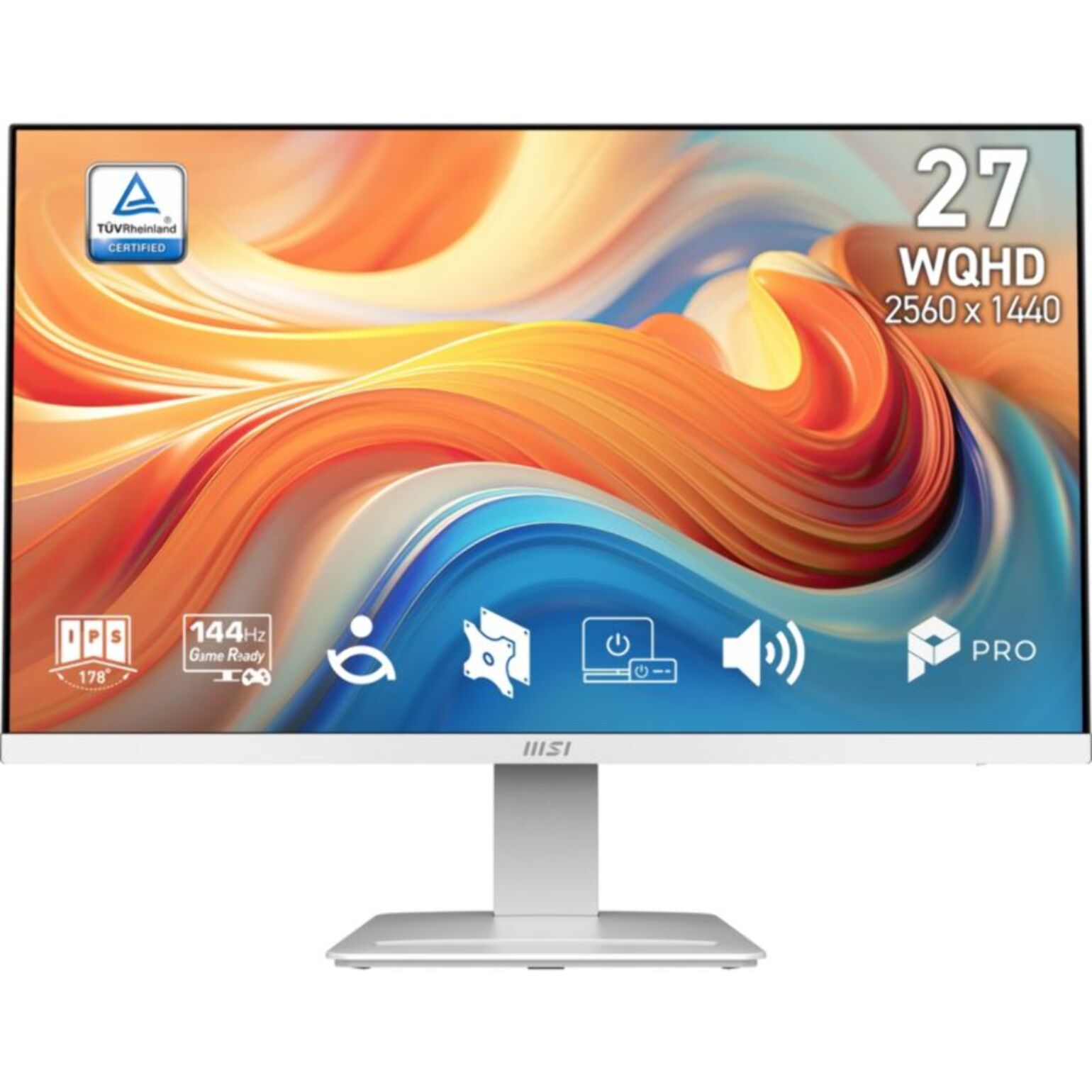 Ecran PC MSI Pro Max 271PHW 27" IPS Full HD 144 Hz HDR HDMI 2.1