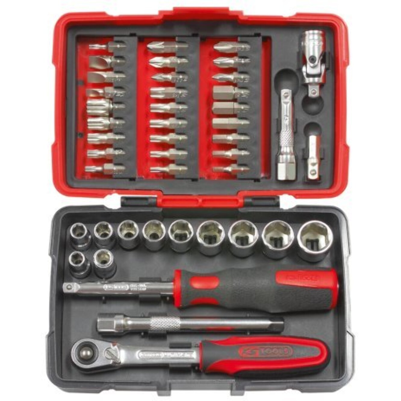 Coffret de douilles 1/4' ultimate - 44 pièces - KS TOOLS - 922.0644