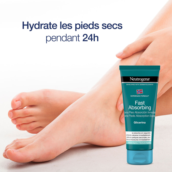 Crème pieds - NEUTROGENA® Crème Pieds Absorption Express 100 ml
