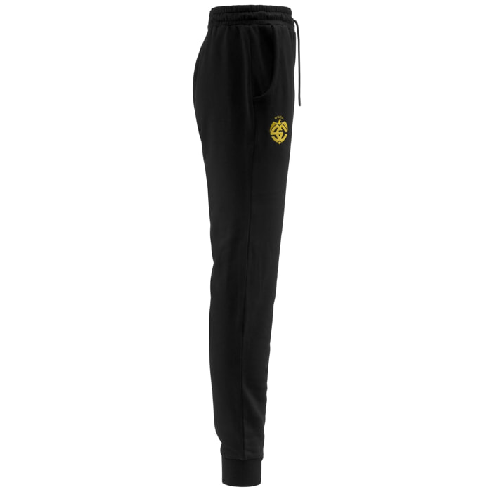 Kappa - Pantaloni Uomo Nero - Atwils Spezia