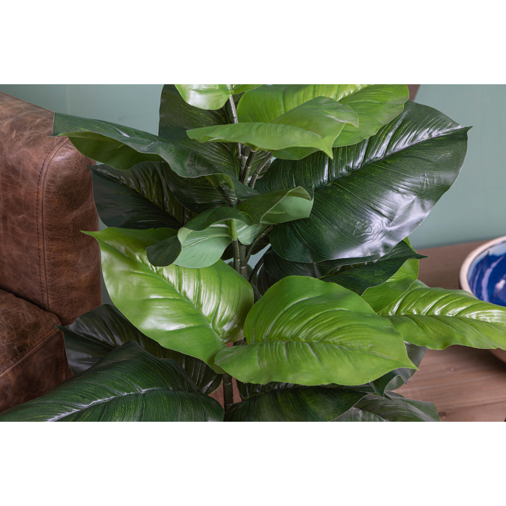 Pothos In Vaso Con 22 Foglie. Altezza 75 Cm - Pezzi 1 - 50X75X50cm - Colore: Verde - Bianchi Dino - Piante Artificiali