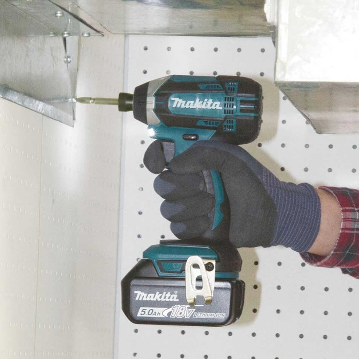 Juego de 2 taladros MAKITA 18V DDF458 + atornillador de impacto DTD152 + 3 baterías, cargador, maletín - DLX2144TJ1