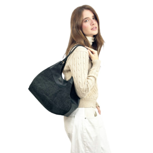 Bolso de Hombro Cheval Firenze Madeira Cruise F/W Negro