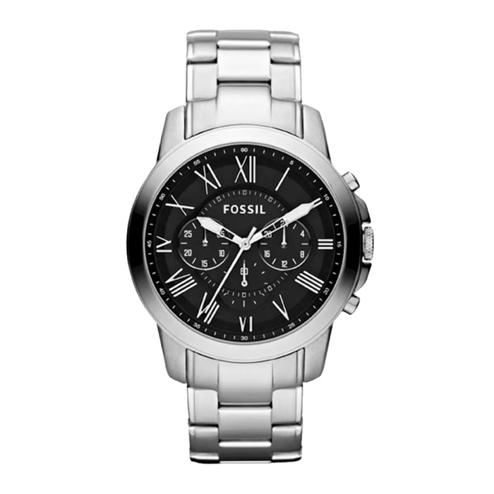 Reloj Fossil FS4736 Unisex Analogico Cuarzo con Correa de Acero inoxidable