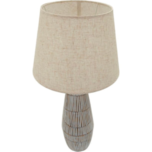 LAMPADA DA TAVOLO RESINA HANOI CM Ø 35X69,5