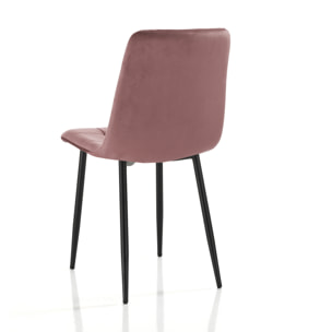 ORESTELUCHETTA set 4 sedie CORFU PINK