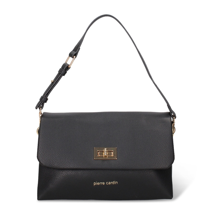 Borsa a spalla da donna - Modello Lisandra Pro - Pelle vegana PU - 25.0 x 17.0 x 10.0 cm