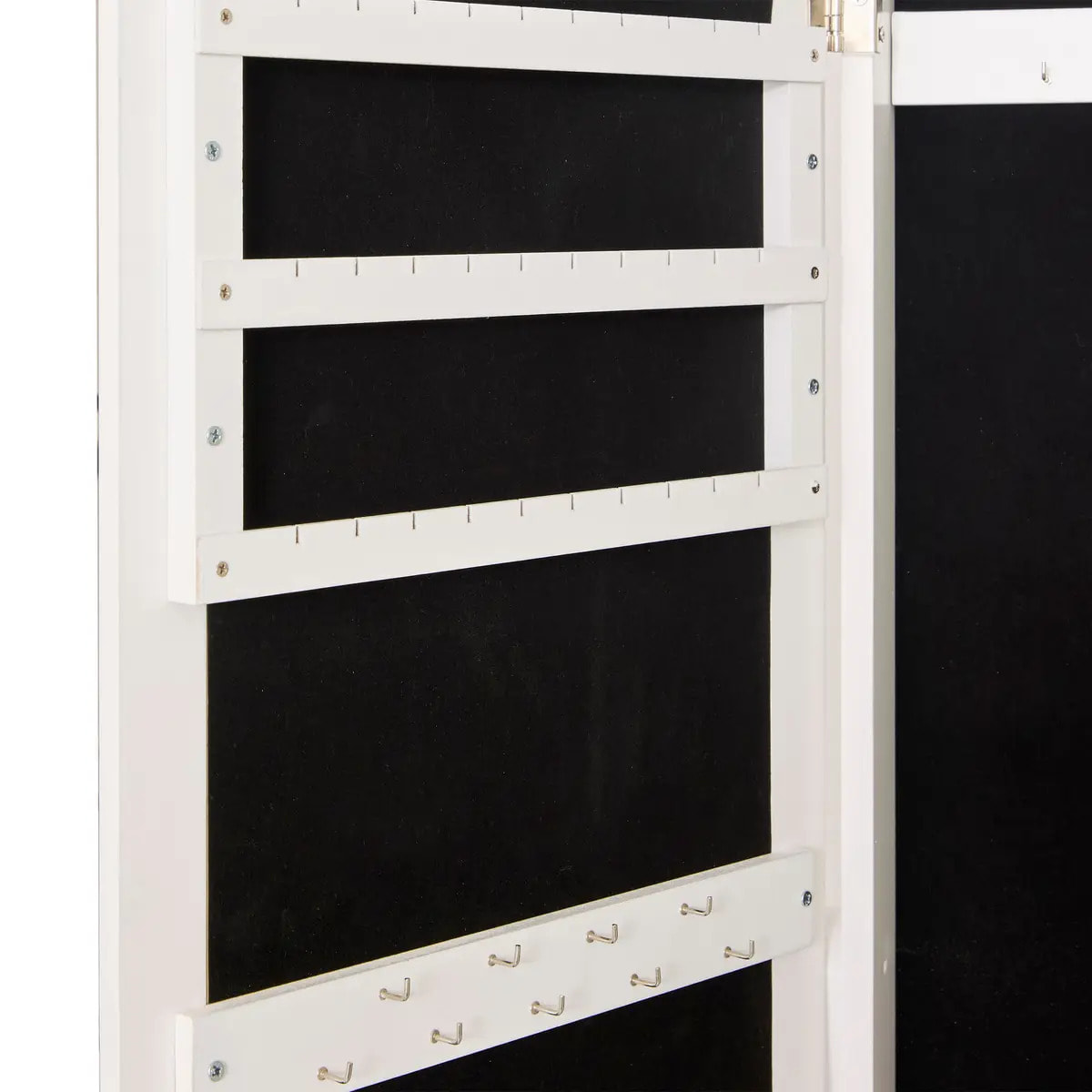 Armoire à bijoux Lexy blanc 38x34cm