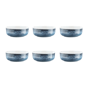 Bol COSMOS Ø15,5cm - 6 pièces - Azur