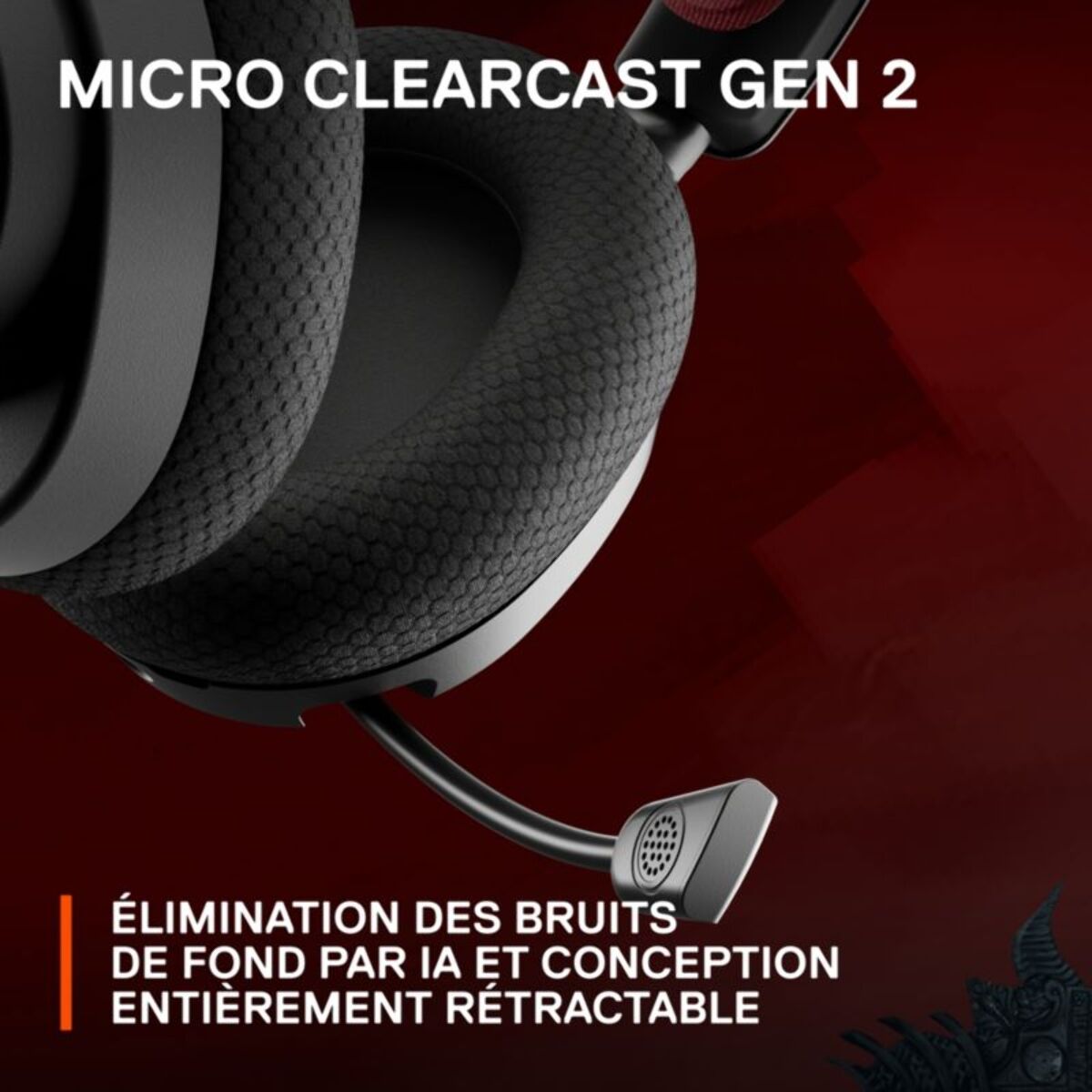 Casque gamer STEELSERIES ARCTIS NOVA 7 DIABLO IV