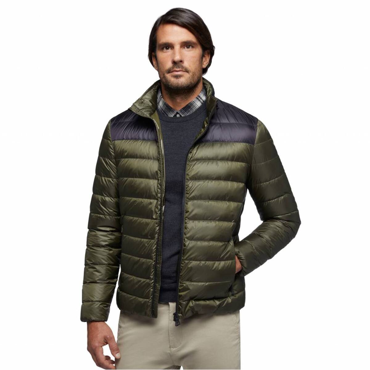 Chaquetas Hombre de la marca GEOX  modelo M REGIO SHORT JKT Green