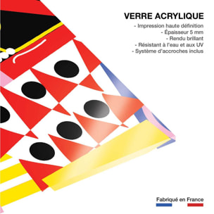 Tableau la vie trépidente d'une femme! Tableau plexiglas