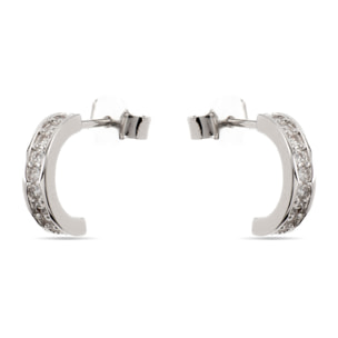 Pendientes Lux by Lux acabados plata
