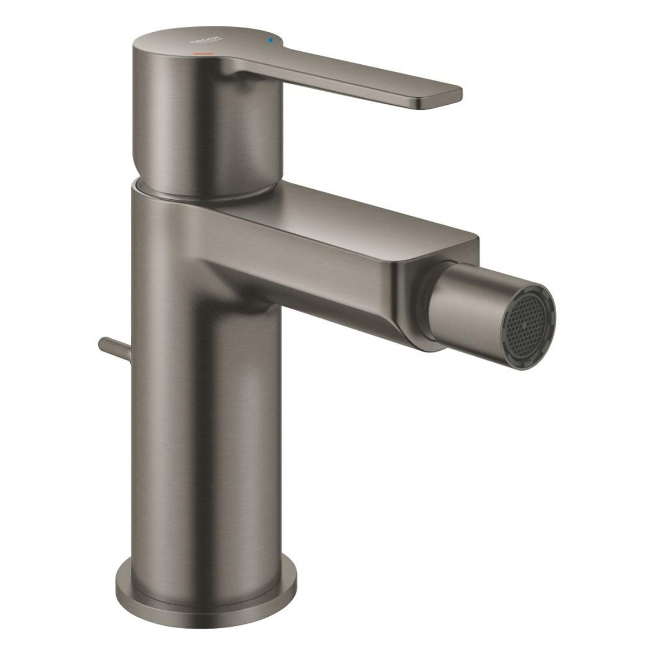 Mitigeur monocommande Bidet Taille S - Hard Graphite brossé