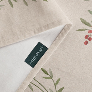 Nappe anti-taches SENDA VERT - en 100 % coton