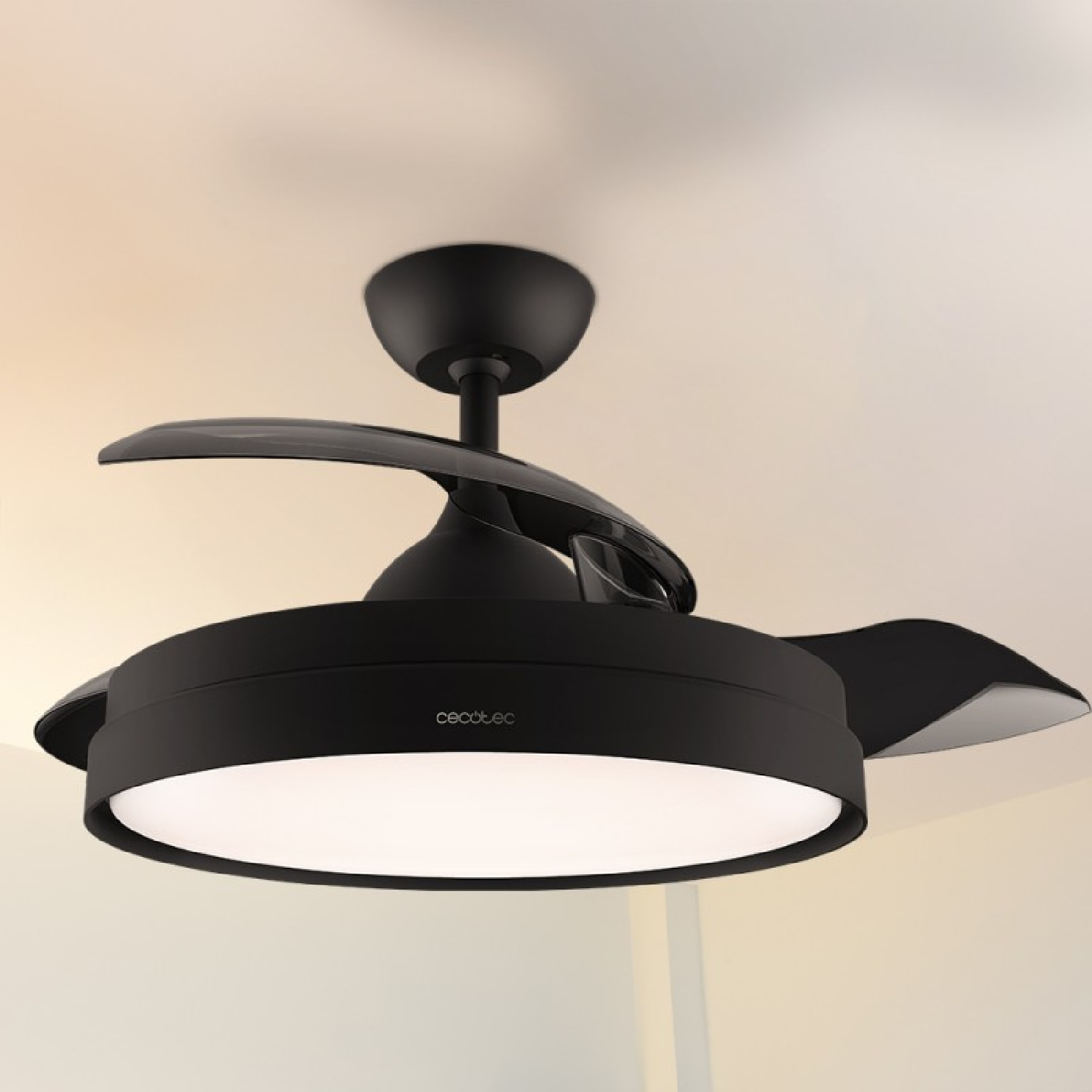 Ventilatori da soffitto EnergySilence Aero 4280 Invisible Black Cecotec