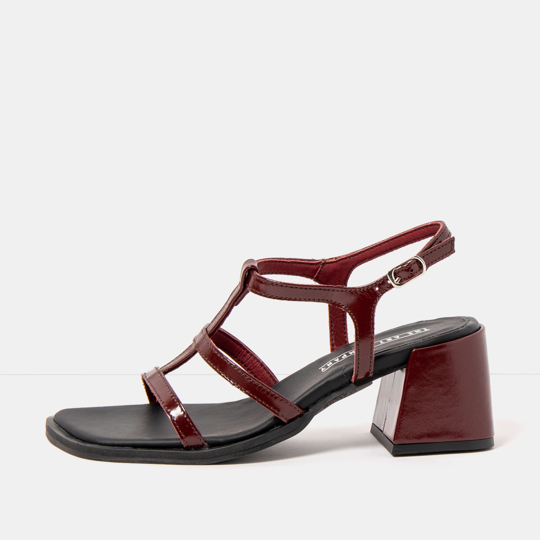 Sandalias con tacón 2011 NAPPA SHINNY BURDEOS / VERONA color Burdeos