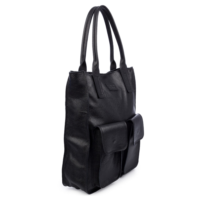 Bellona Borsa Tote Donna. Pelle genuina Dollaro