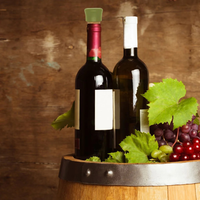 Lot de 8 bouchons en liège Fackelmann Gamme Zéro