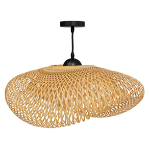 Suspension en bambou naturel D60 cm - Anya