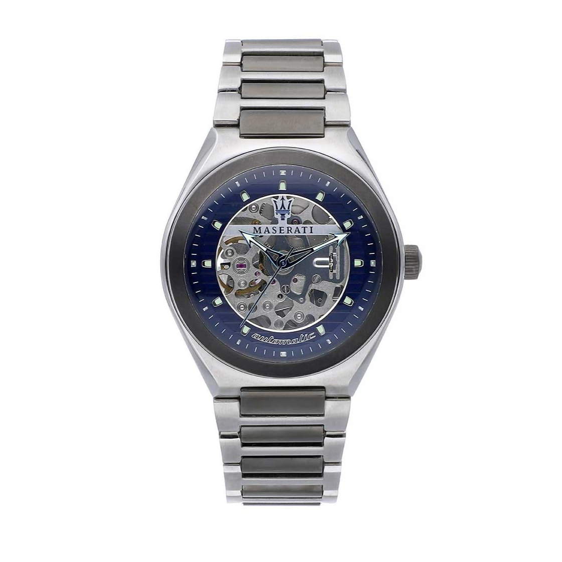 Reloj Maserati R8823139003 Hombre Analogico Automatico con Correa de Acero inoxidable