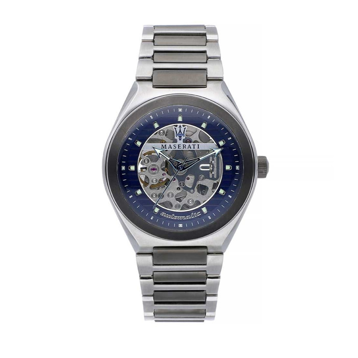 Reloj Maserati R8823139003 Hombre Analogico Automatico con Correa de Acero inoxidable
