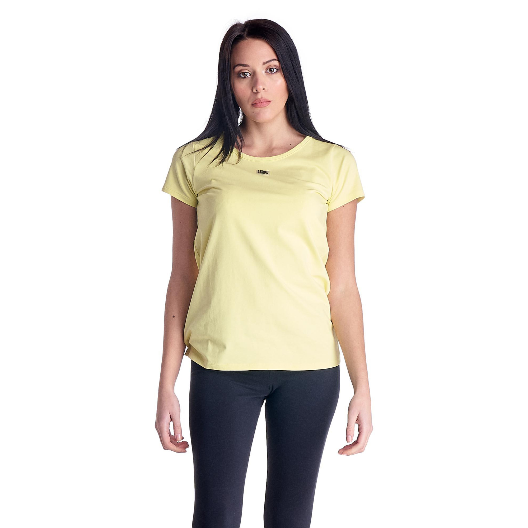 T-shirt da donna maniche corte girocollo Basic