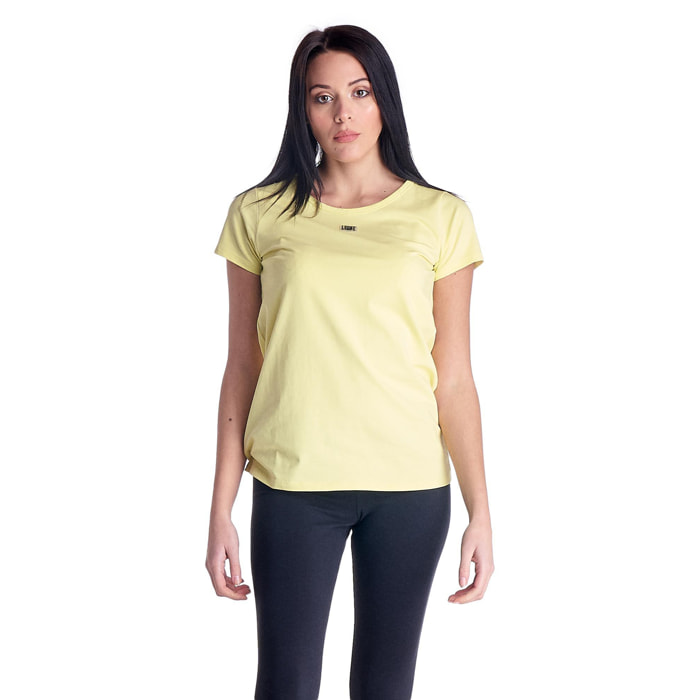 T-shirt da donna maniche corte girocollo Basic