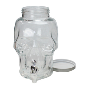 Fontaine à boisson tête de mort petit modèle, CUBANIOS