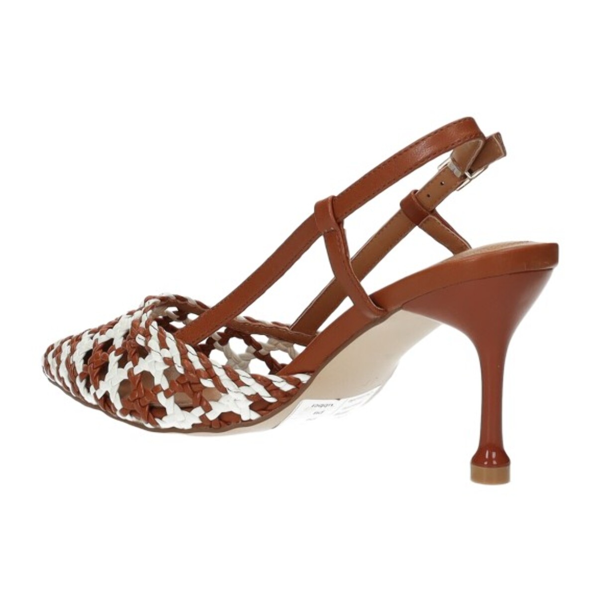 Décolleté sling back Donna Tata Italia Bianco