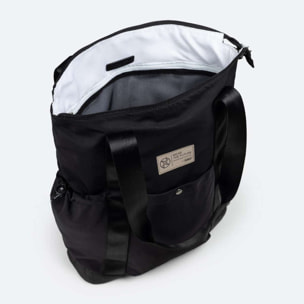 BOLSO RECYCLED X 2.0 TOTE BACKPACK BLACK