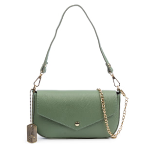 Bellizzi Bolso de hombro Mujer. Piel auténtica Dollaro