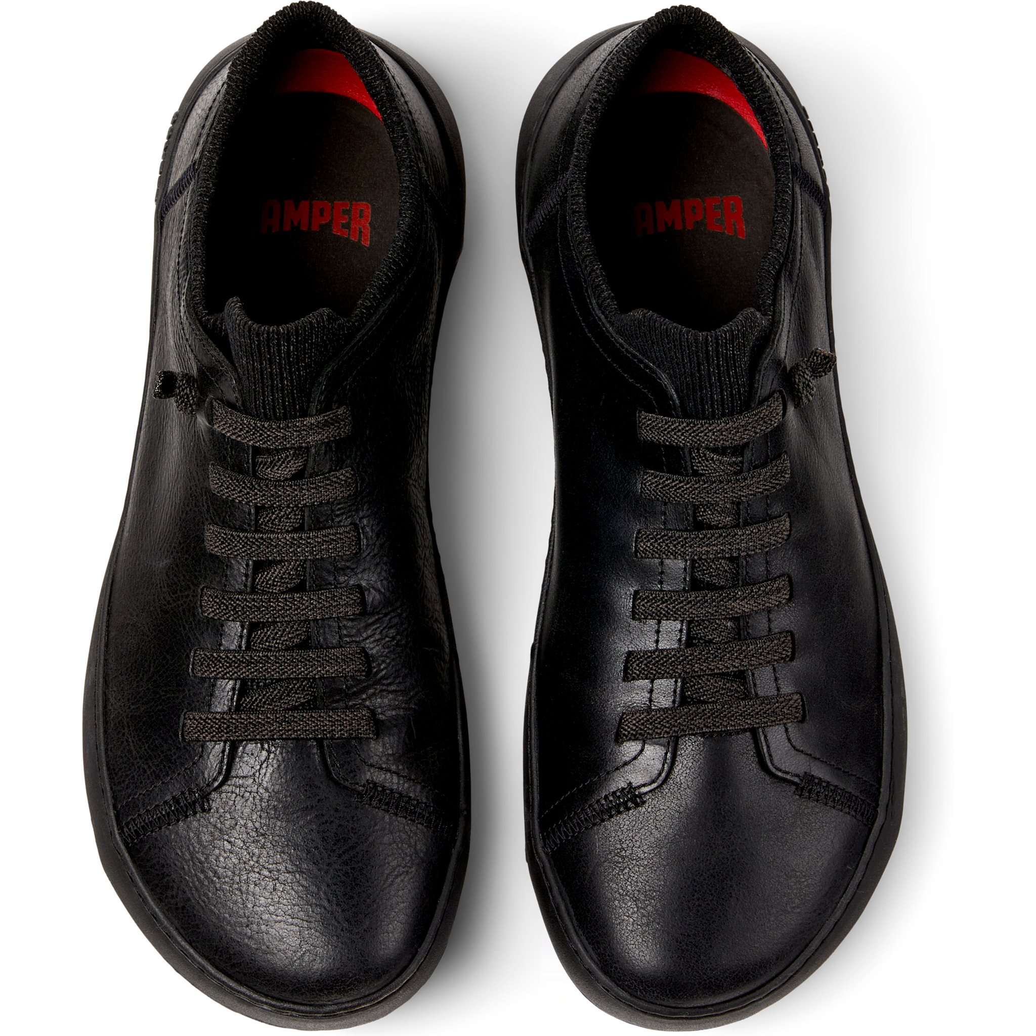 Zapatillas - CAMPER Peu Serra - Negro - Piel de ante