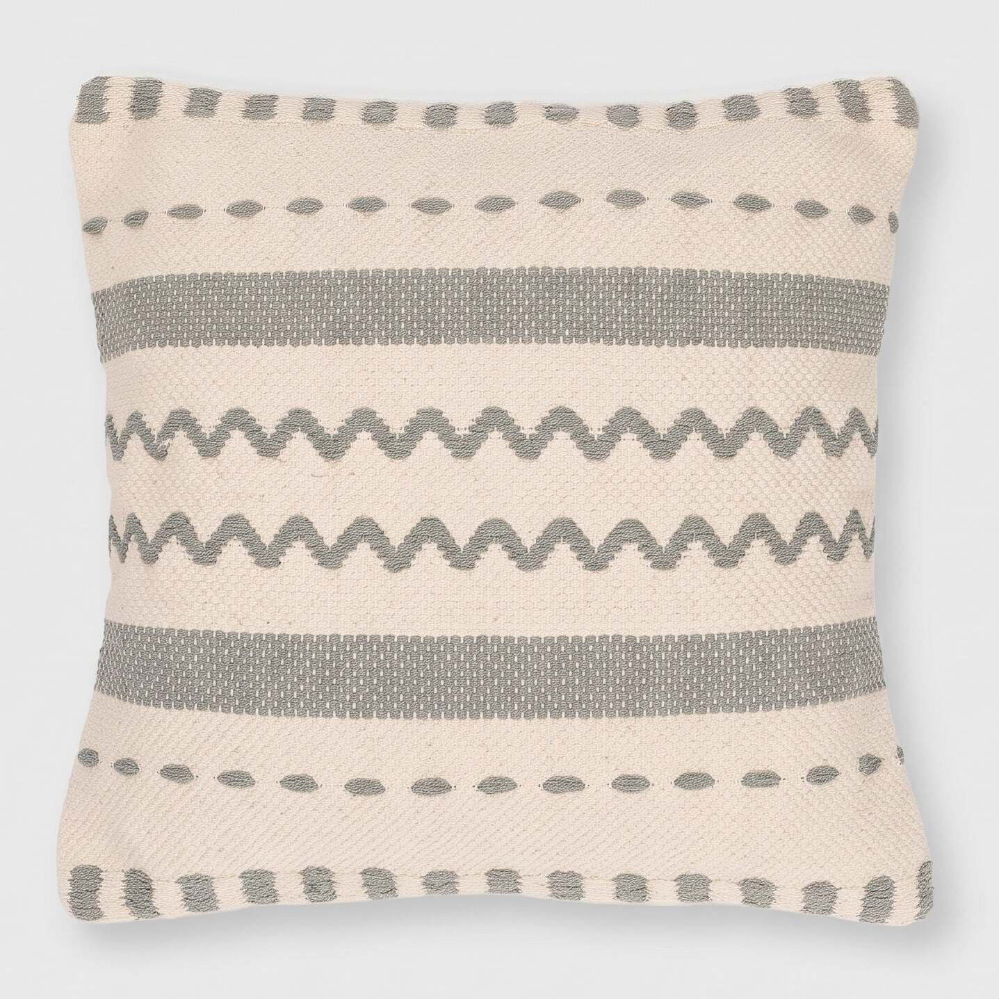 Cojín cuadrante algodón Leito 45x45 - funda + relleno