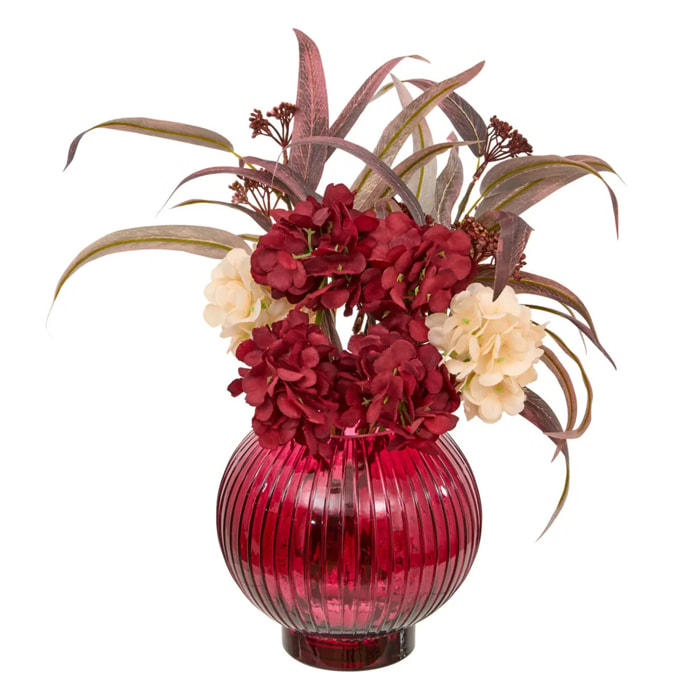 Composition florale Crush H.30cm