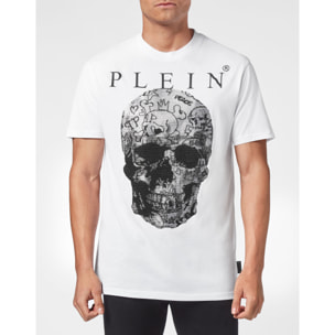 PHILIPP PLEIN T-Shirt Round Neck SKULL
