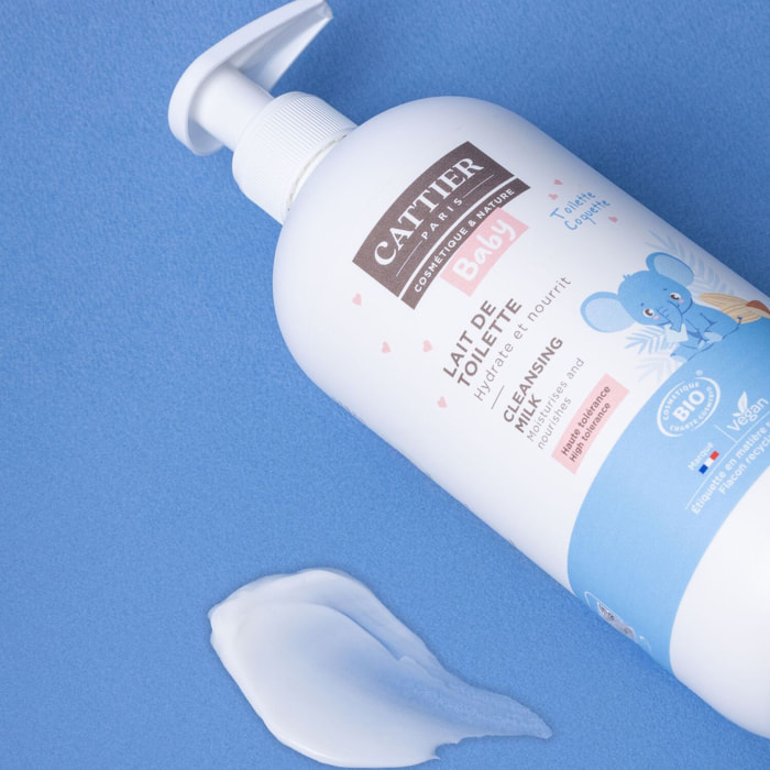 Lait de Toilette Bébé - Visage et Corps 500 ml