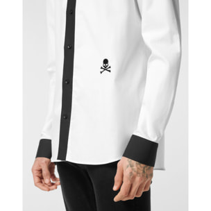 PHILIPP PLEIN Shirt Sugar Daddy Cut LS SKULL