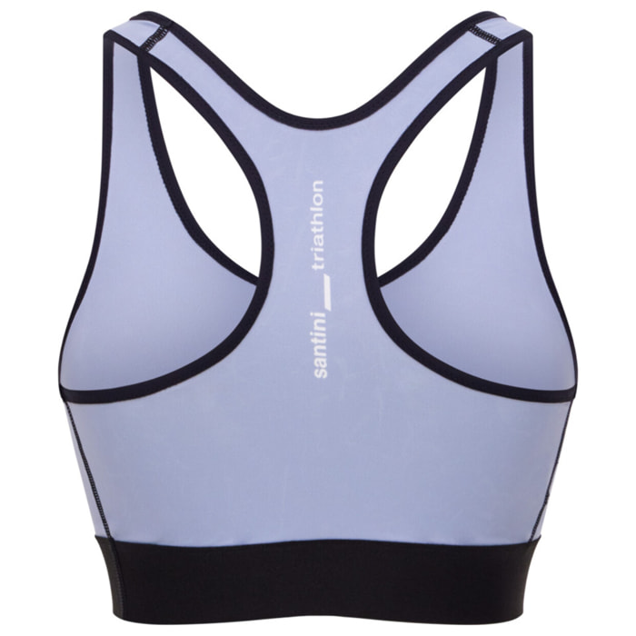 Vibe - Reggiseno Sportivo - Blu Chiaro - Unisex