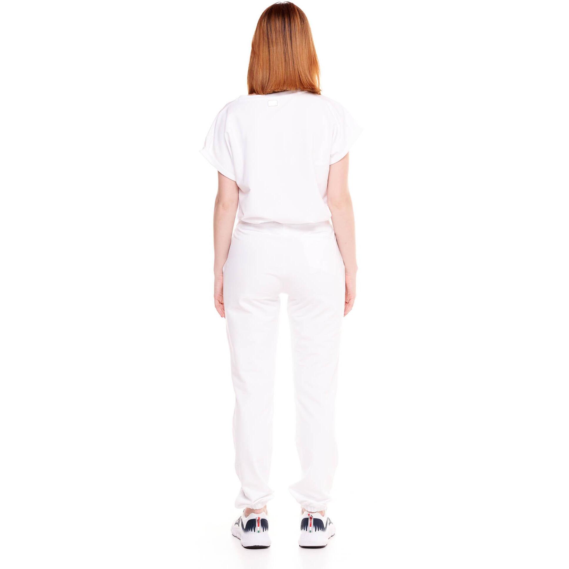 Pantalones deportivos para mujer en color oro y plata