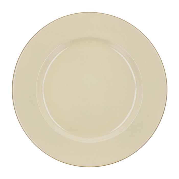 Assiette plate Wood