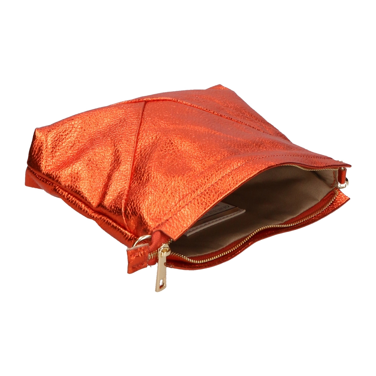 Pochette da Donna Giorgia in Vera Pelle Made in Italy 19x27x2 cm