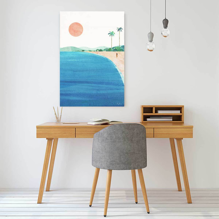 Tableau monde paradise beach  Toile imprimée