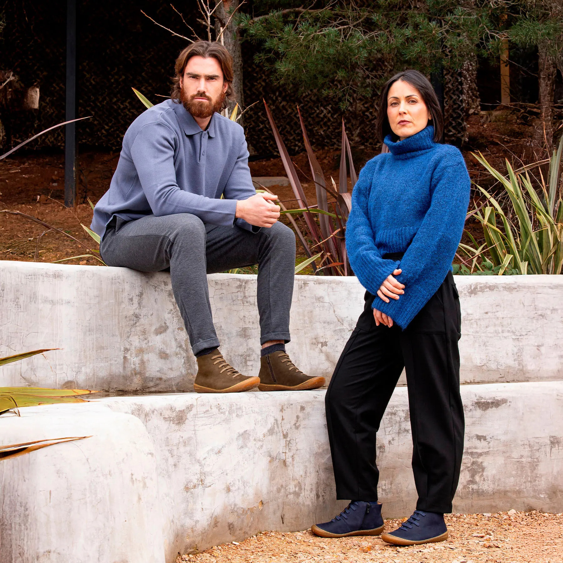 Botines N5746 PLEASANT BROWN/ PAWIKAN color Brown