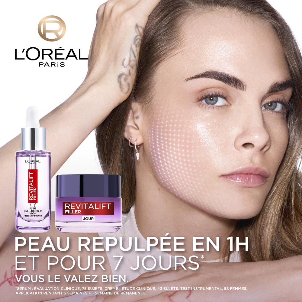 L'Oréal Paris Revitalift Filler Routine Anti-rides 2 produits