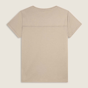 T-shirt con logo e grafica geometrica