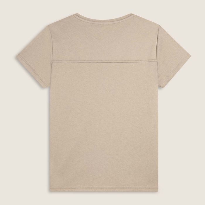 T-shirt con logo e grafica geometrica