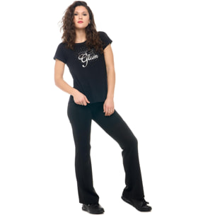 T-shirt da donna a maniche corte Be Glam