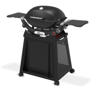 Barbecue gaz WEBER Q 2800N black, sur chariot, 2 brûleurs, surface de cuisson 51x41 cm